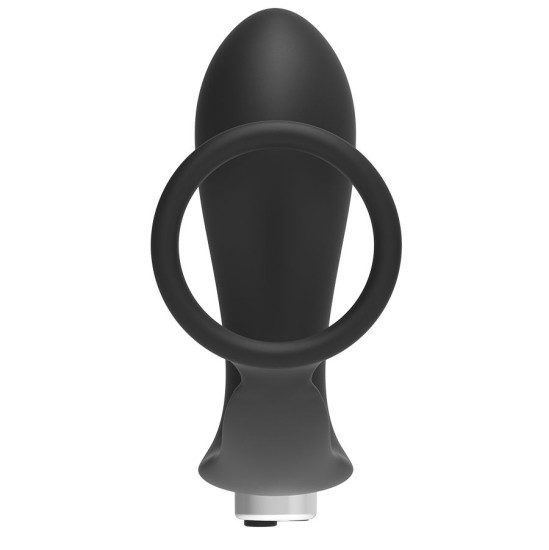 Addicted Toys PROSTATIC VIBRATOR RECHARGEABLE MODEL 1 - BLACK