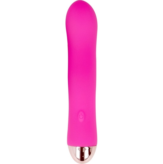 Dolce Vita UZLĀDĒJAMS VIBRATORS rozā 7 Ātrumi