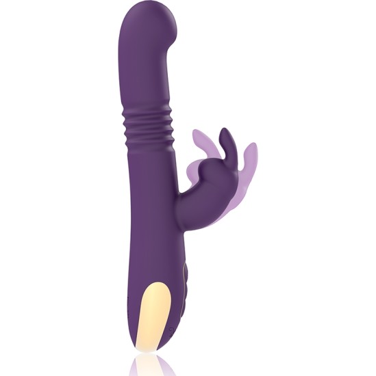 Treasure BASTIAN RABBIT UP & DOWN, ROTATOR & VIBRATOR COMPATIBLE WITH WATCHME WIRELESS TECHNOLOGY