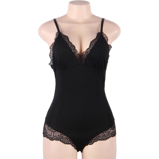 Queen Lingerie LACE SEXY TEDDY L/XL