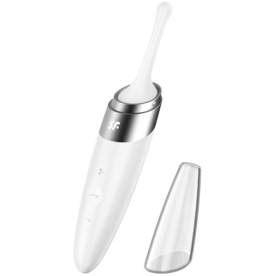 Satisfyer Klitora stimulātors - balts