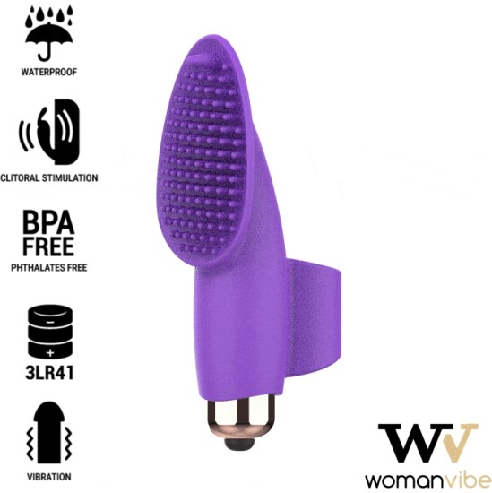 Womanvibe AISHA SILICONE STIMULATOR FINGER