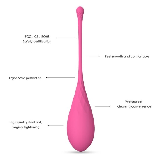 Leslie НАБОР ДЛЯ ТРЕНИРОВКИ ТАЗОВЫХ МЫШЦ KEGEL FIT 6 ГИР