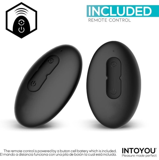Intoyou Sasha Vibrating Plug with Flipping Tongue and Remote Control