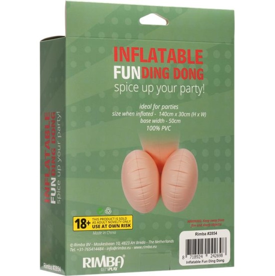 Inflatable Fun Ding Dong Spice Up Your Party 140 CM