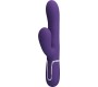 Prettylove Mariana Vibrator 4 in 1 Silicone Purple