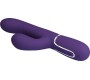 Prettylove Mariana Vibrator 4 in 1 Silicone Purple