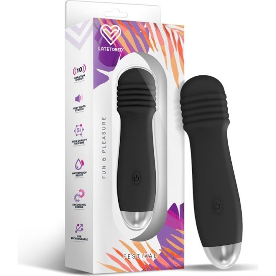 Festival Nesta Stimulator 10 Speeds Black