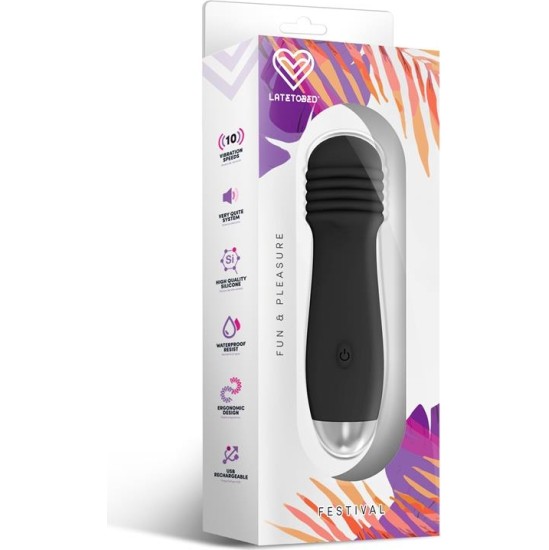 Festival Nesta Stimulator 10 Speeds Black