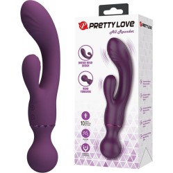 Prettylove All Roundet Viba and Massager 2 in 1