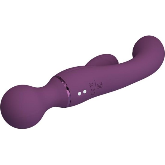 Prettylove All Roundet Viba and Massager 2 in 1