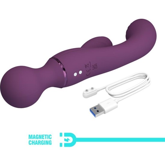 Prettylove All Roundet Viba and Massager 2 in 1