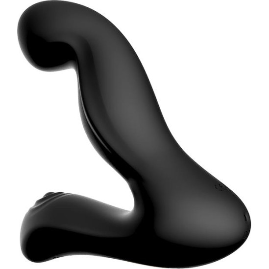 Action Convo Prostate Massager with Tapping and Finger Wiggle Function