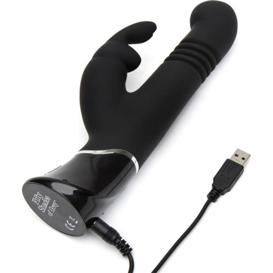 Fifty Shades Of Grey Greedy Girl Rechargeable Thrusting G-Spot Rabbit V