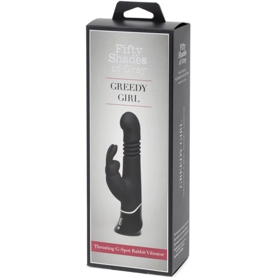 Fifty Shades Of Grey Greedy Girl Rechargeable Thrusting G-Spot Rabbit V