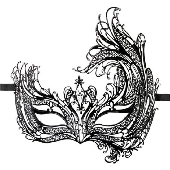 Easytoys Metal Mask Asymmetrical Black