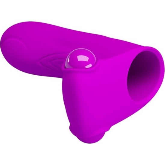 Prettylove Finger sleeve Stimulator Maxwell Pink