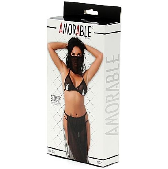 Amorable Oriental Costume Black One Size