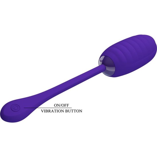 Prettylove Kirk Vibrating Egg Violet