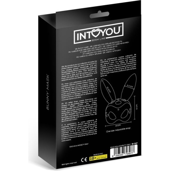 Intoyou Bdsm Line Roussy Bunny Mask Adjustable