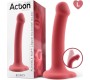 Action Bouncy Liquid Silicone Dildo Hiper Flexible 7.5 - 19 cm Size L Burgundy