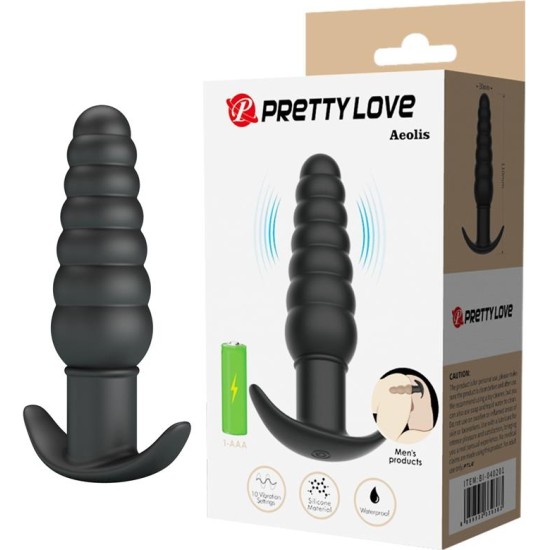 Prettylove Aeolis Vibrating Anal Plug