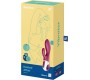 Satisfyer Heated Affair Vibrador with Heat Effect G-Spot USB Silicona