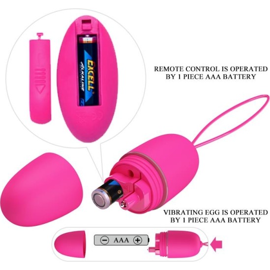 Prettylove Selkie Vibrating Egg with Remote Control