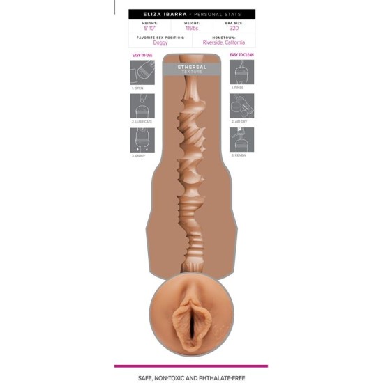 Fleshlight Eliza Ibarra Ethereal Pussy Vagina