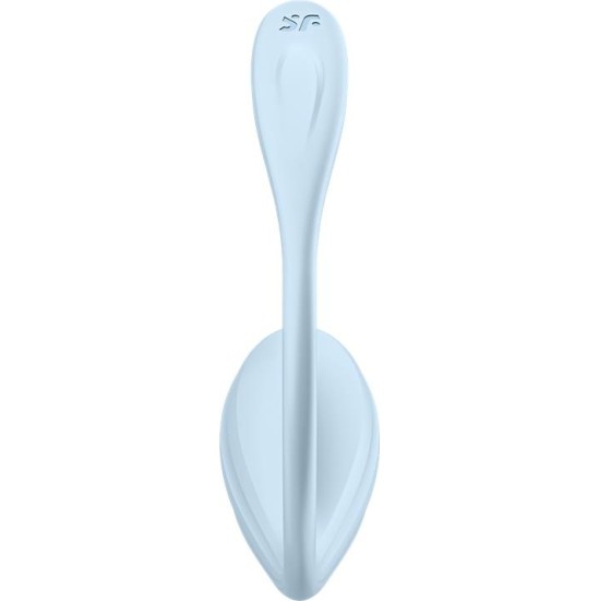Satisfyer Smooth Petal Panty Vibrator with APP Blue