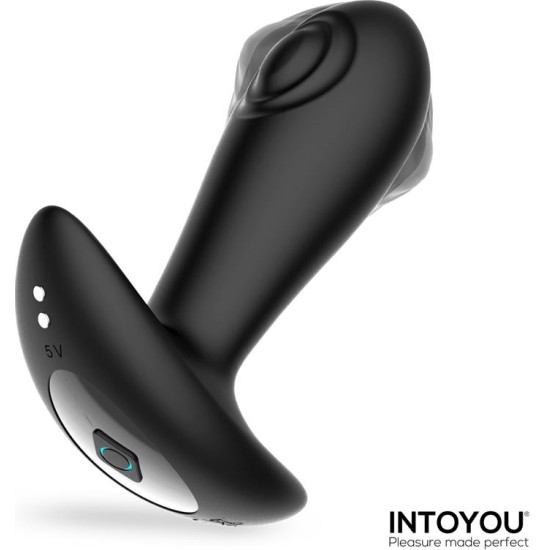 Intoyou Milton Dual Tapping Anal Plug with Remote Control