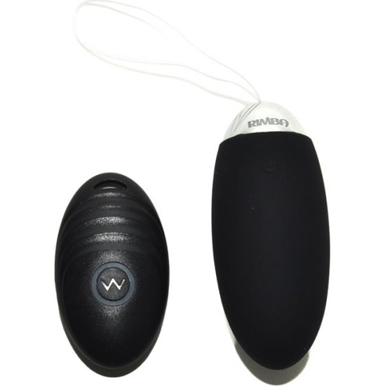 Rimba Toys Egg Vibrator with Remote Control Venice Black