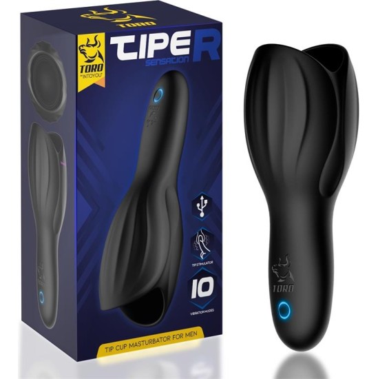 Minothor Tiper Tip Cup Masturbator for Men Silicone USB