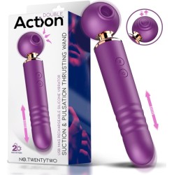 Action No. TwentyTwo Clitoris Sucker 3 in 1 with Pulsation and Thrusting