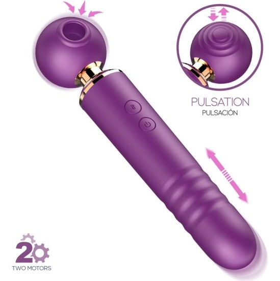Action No. TwentyTwo Clitoris Sucker 3 in 1 with Pulsation and Thrusting