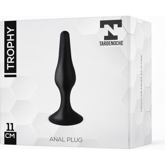 Tardenoche Trophy Anal Plug 11 cm Silicone Black