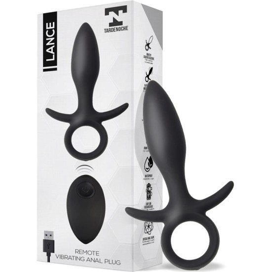 Tardenoche Lance Anal Plug Remote Control Liquified Silicone USB