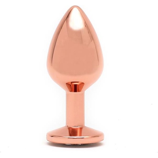 Rimba Toys Pisa Butt Plug with Jewel Pisa Rose Gold