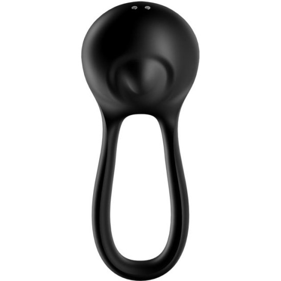 Satisfyer Penis Ring Majestic Duo USB Black