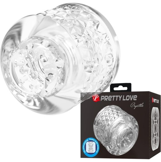Prettylove Crystle 3d Masturbator Double Sided