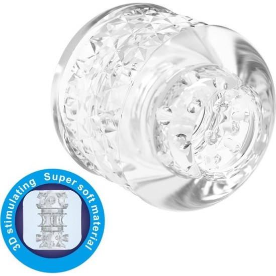 Prettylove Crystle 3d Masturbator Double Sided