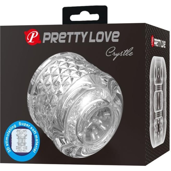 Prettylove Crystle 3d Masturbator Double Sided