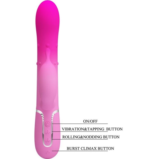 Prettylove Shima Vibrating with Rolling Beads