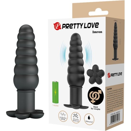 Prettylove Imron Vibrating Anal Plug