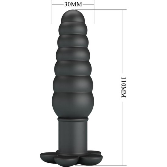 Prettylove Imron Vibrating Anal Plug