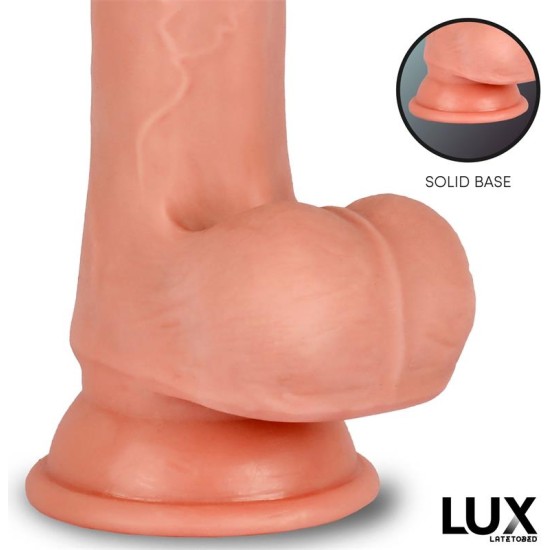 LUX Brant Triple Density Dildo with Balls 7.6