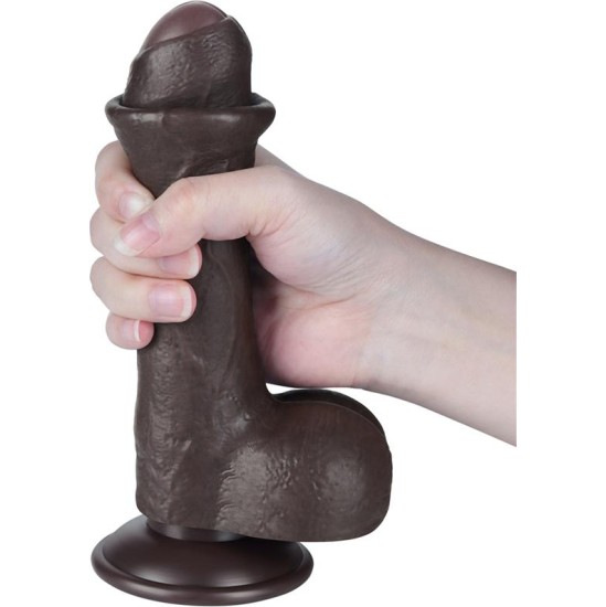 Lovetoy Sliding Skin Dual Layer Dildo 7