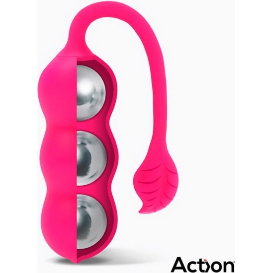 Action Beany Vibrating Egg and Kegel Exerciser USB Silicone