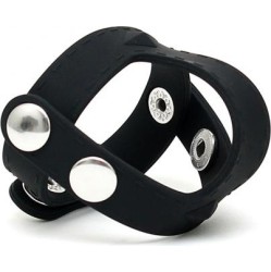 Latex Play Penis Ball Strap