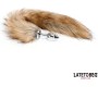 Latetobed Bdsm Line Anal plug with tailBrown 40 cm